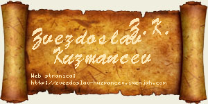 Zvezdoslav Kuzmančev vizit kartica